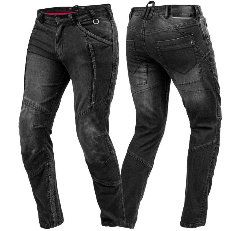 Shima Ghost Black Motorcycle Jeans