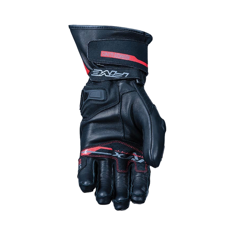Gants moto FIVE RFX Sport noir-rouge