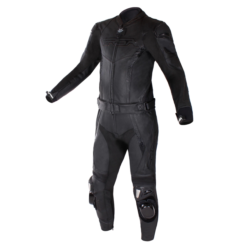 Salopette de moto RSA Imola 2 noire - qualité II