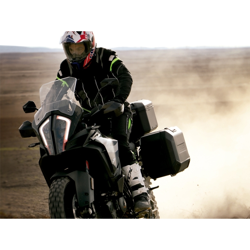 Top case en aluminium pour moto SHAD Terra TR48 BLACK EDITION - II. qualité