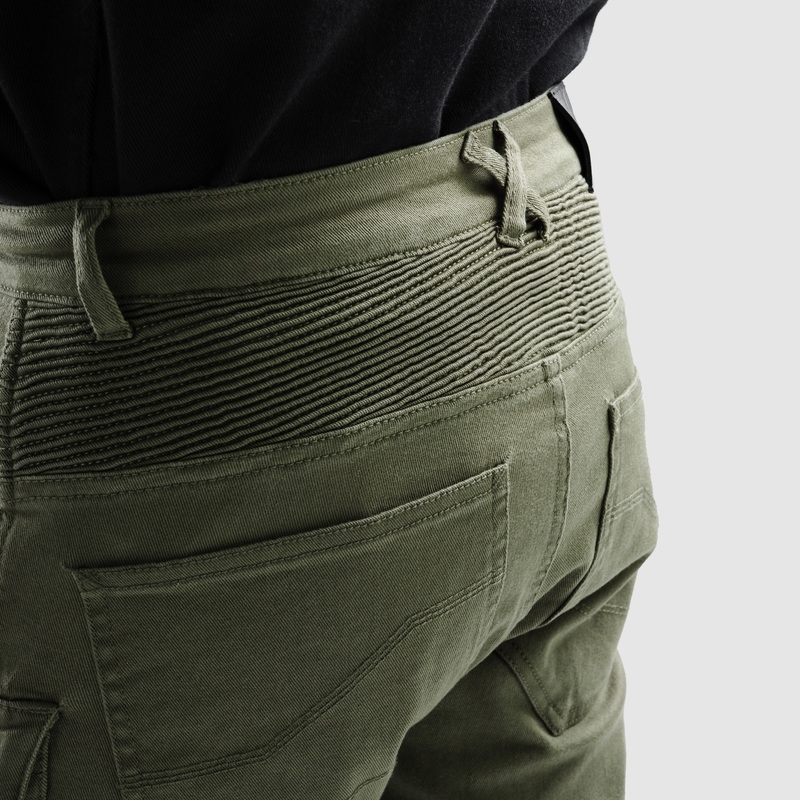 Jeans moto Ozone Faster TP Green