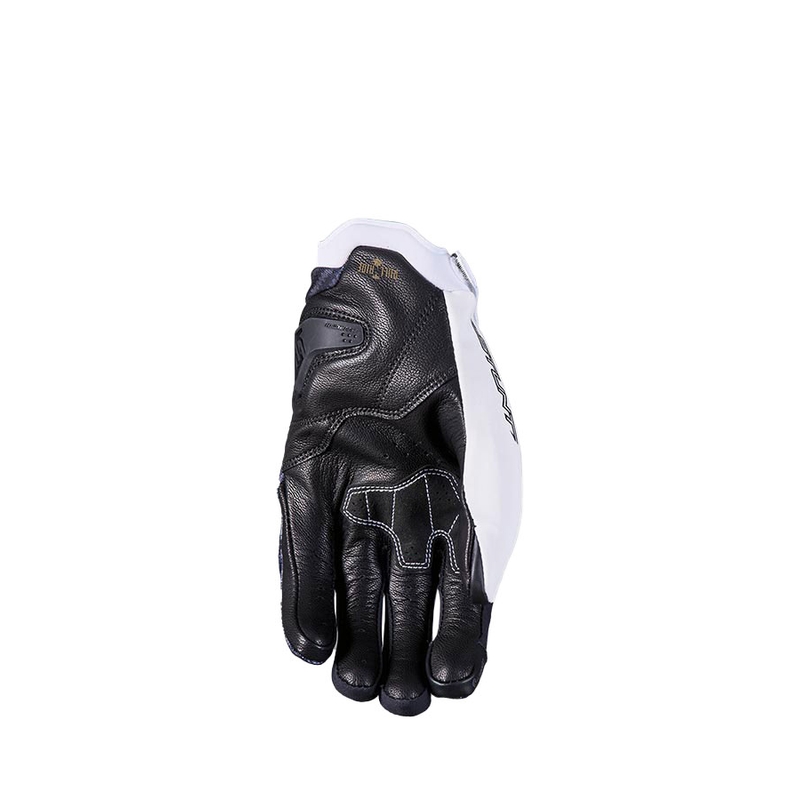 Gants moto FIVE Stunt Evo2 fibre noir et blanc
