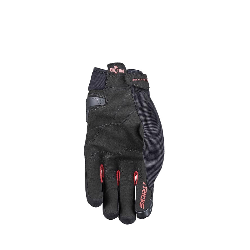 Gants moto FIVE Tricks noir-rouge