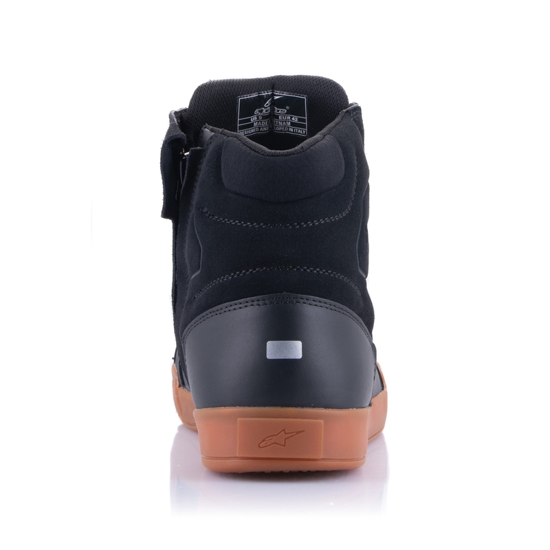 Bottes de moto Alpinestars Chrome Drystar noires et marron