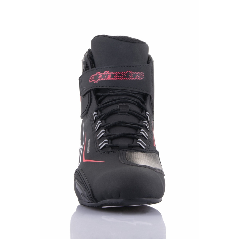 Bottes de moto Alpinestars Sektor Waterproof noires, blanches et grises