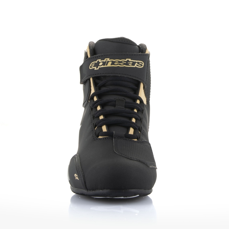 Bottes de moto Alpinestars Stella Sector Noir-Champagne pour femme