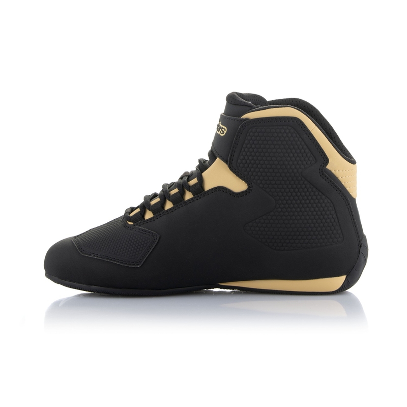 Bottes de moto Alpinestars Stella Sector Noir-Champagne pour femme