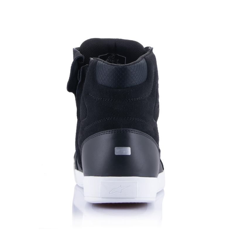 Bottes de moto Alpinestars pour femmes Stella Chrome Drystar noires, blanches et roses
