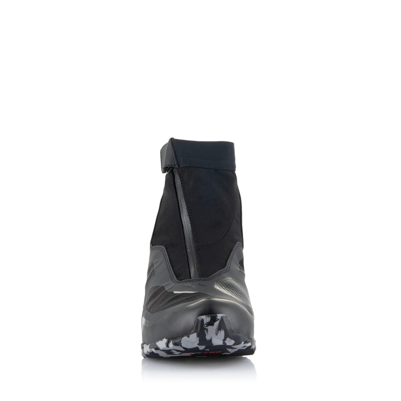 Bottes de moto Alpinestars CR-8 Gore-Tex noir-gris-rouge