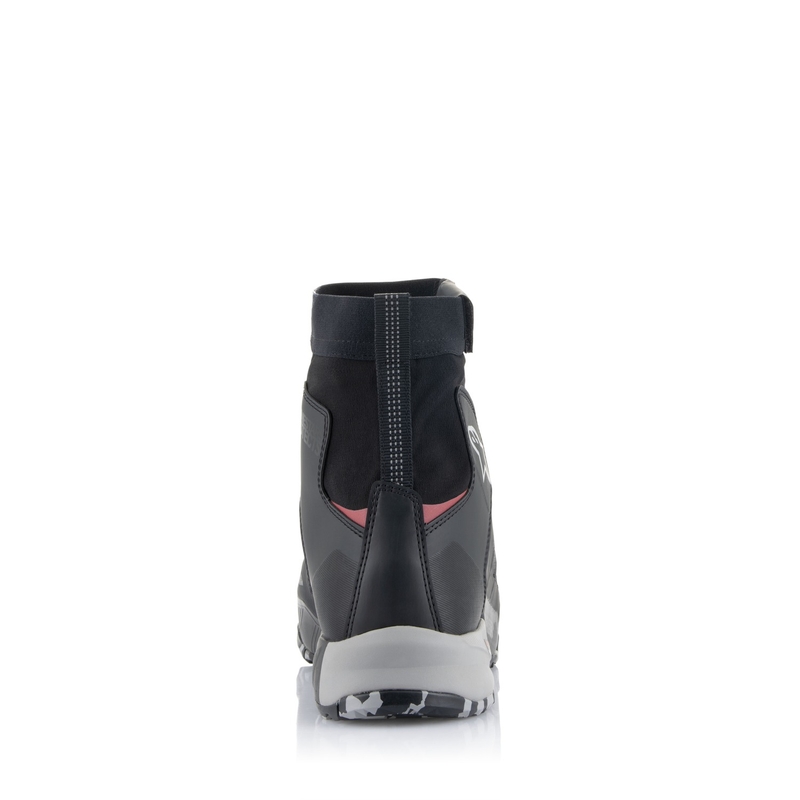 Bottes de moto Alpinestars CR-8 Gore-Tex noir-gris-rouge