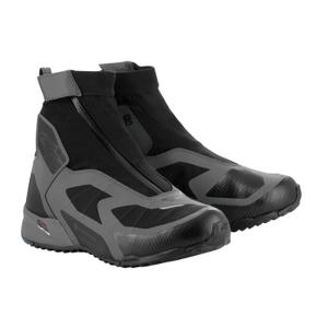Bottes de moto Alpinestars CR-8 Gore-Tex Noir-Gris-Bleu