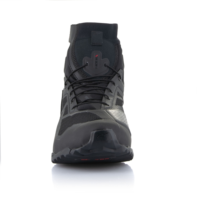 Bottes de moto Alpinestars CR-1 noir et gris foncé