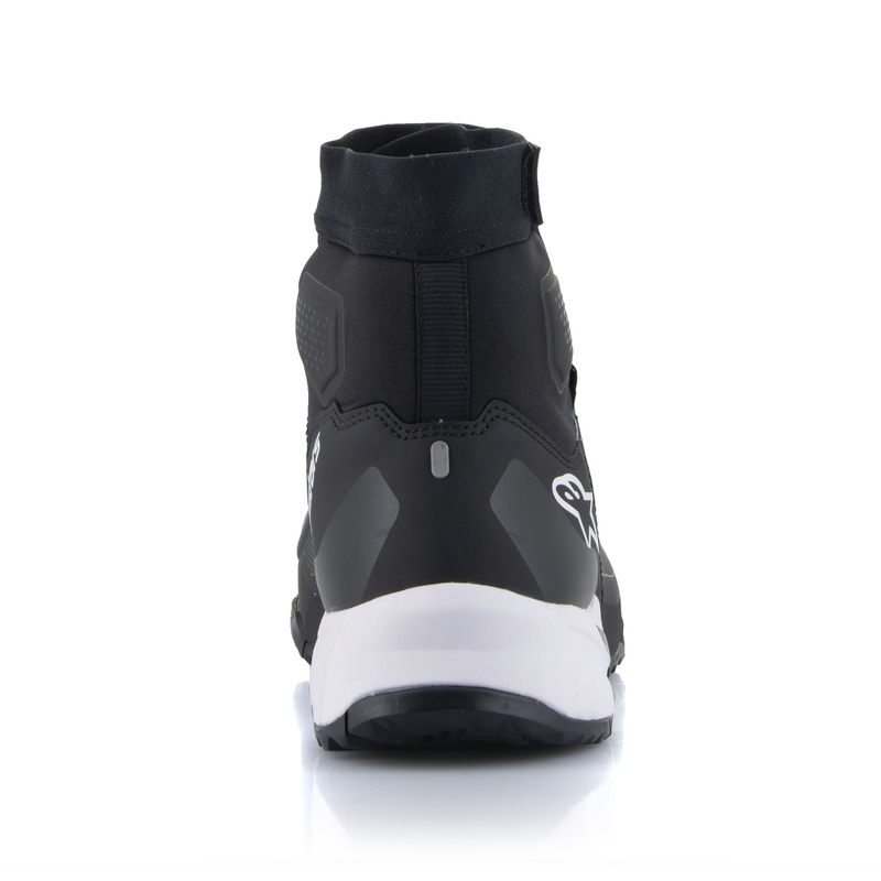 Bottes de moto Alpinestars CR-1 noires et blanches