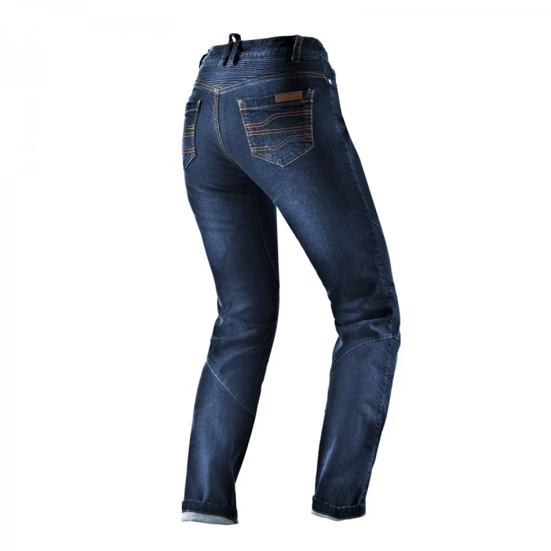 Jeans moto femme Shima Sansa bleu