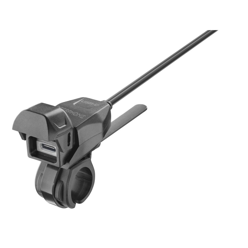 Chargeur USB-C Interphone pour guidon de moto