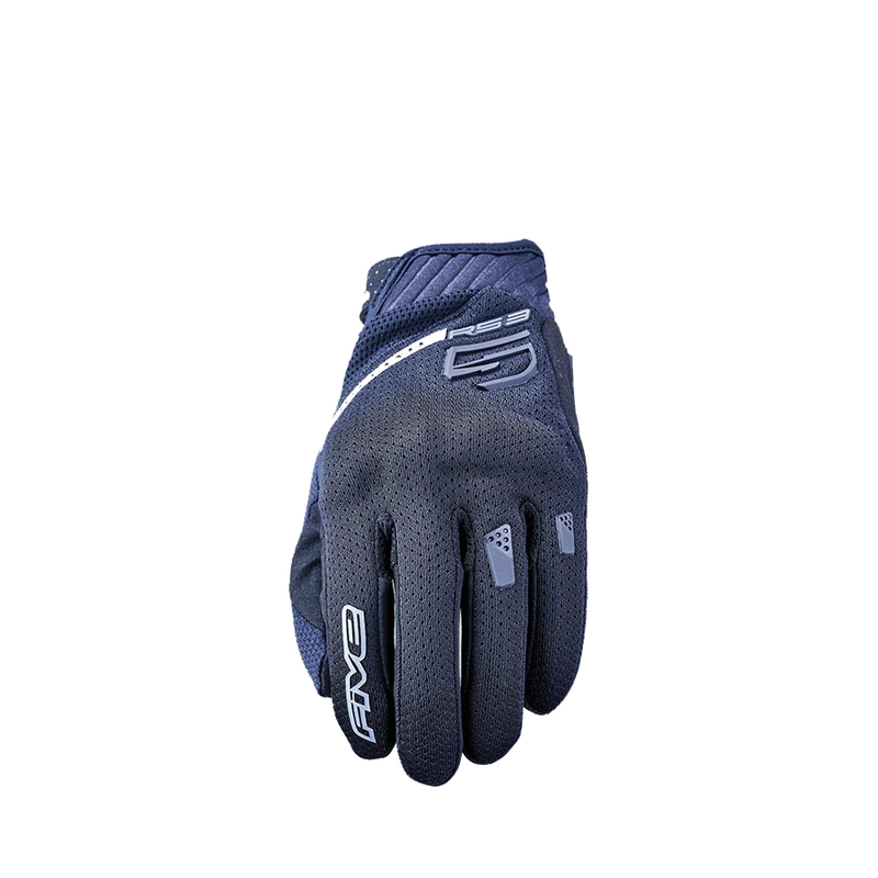 Gants moto FIVE RS3 EVO Airflow noir soldes