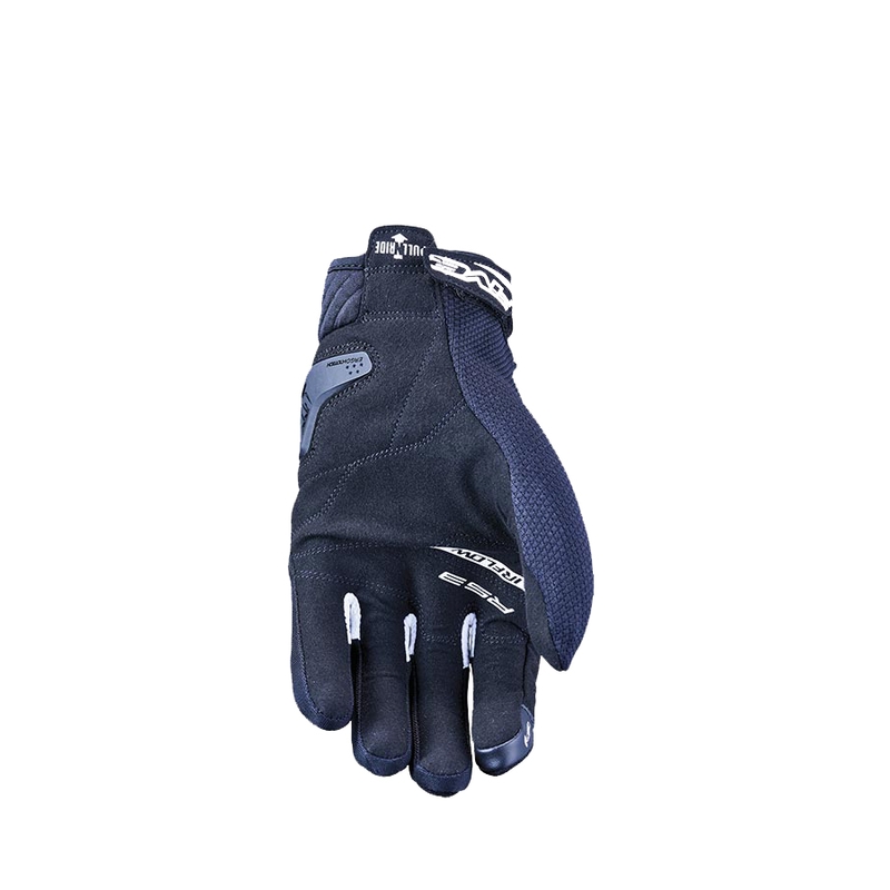 Gants moto FIVE RS3 EVO Airflow noir et blanc