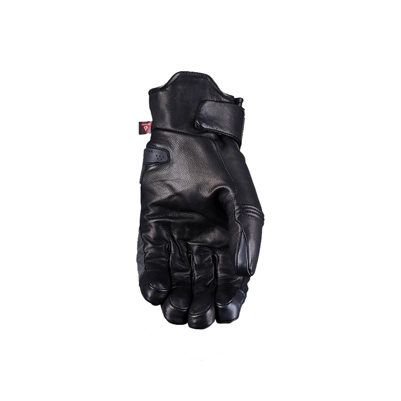Gants de moto en cuir FIVE WFX Metro WP noir