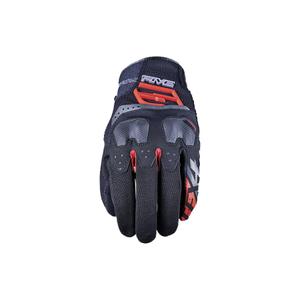 Gants moto FIVE TFX4 noir-rouge