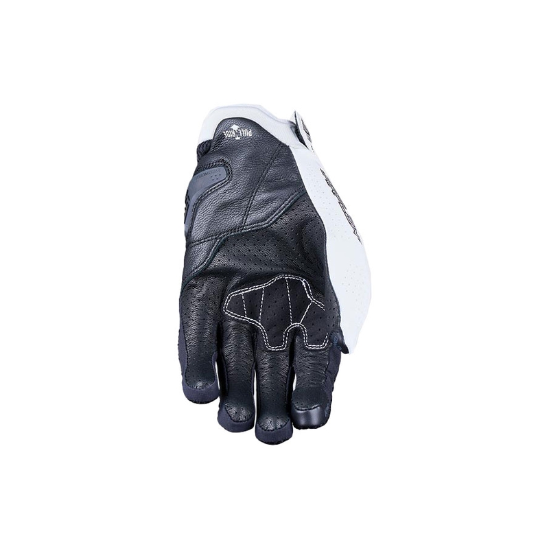Gants de moto FIVE Stunt EVO 2 Airflow noir et blanc pour femmes soldes