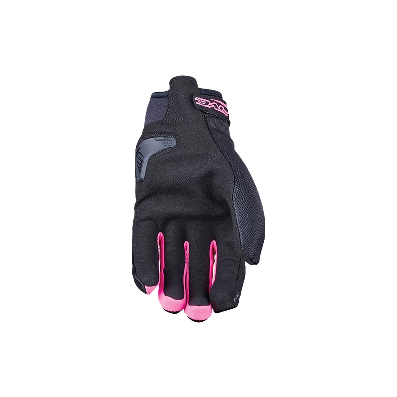 Gants moto femme FIVE Globe EVO noir-rose fluo soldes