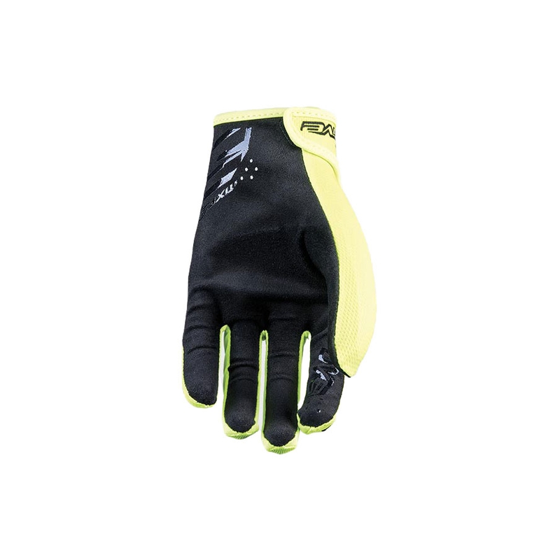 Gants motocross enfants FIVE MXF4 jaune fluo