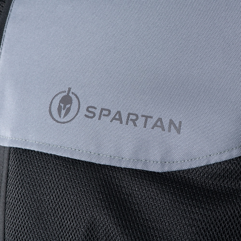 Veste de moto Oxford Spartan Air gris-noir