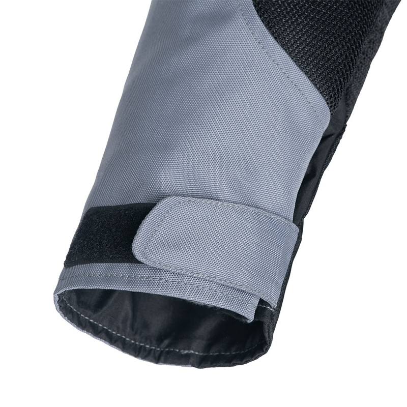 Veste de moto Oxford Spartan Air gris-noir