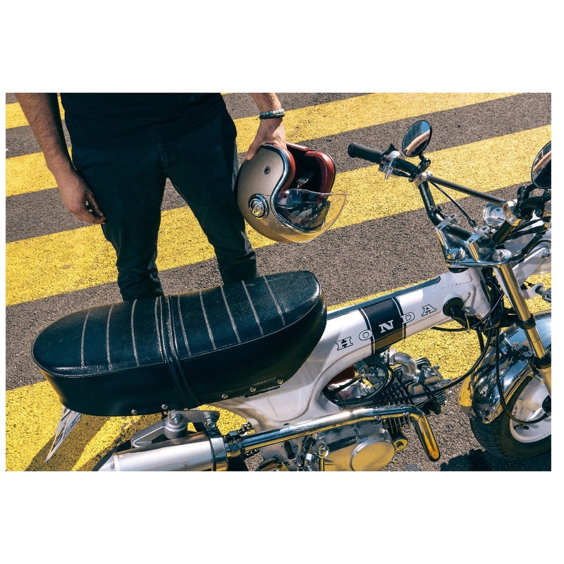 Casque moto ouvert NOX PREMIUM Heritage noir mat