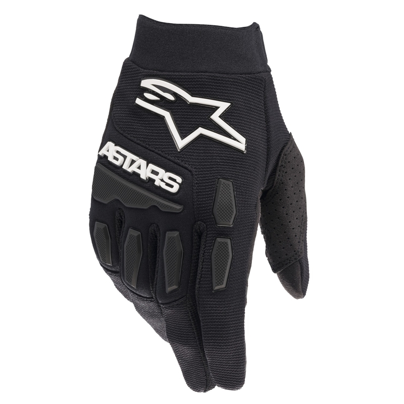 Gants de motocross Alpinestars Full Bore noirs