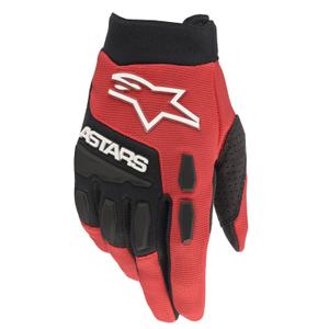 Gants de motocross Alpinestars Full Bore rouge-noir