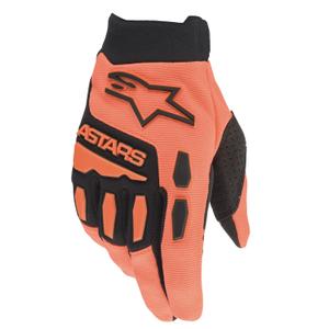 Gants de motocross Alpinestars Full Bore orange-noir