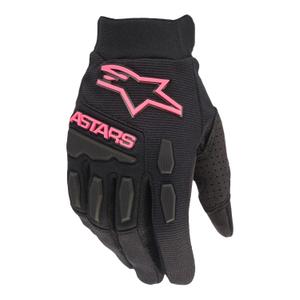 Gants de motocross femme Alpinestars Stella Full Bore, noir et rose