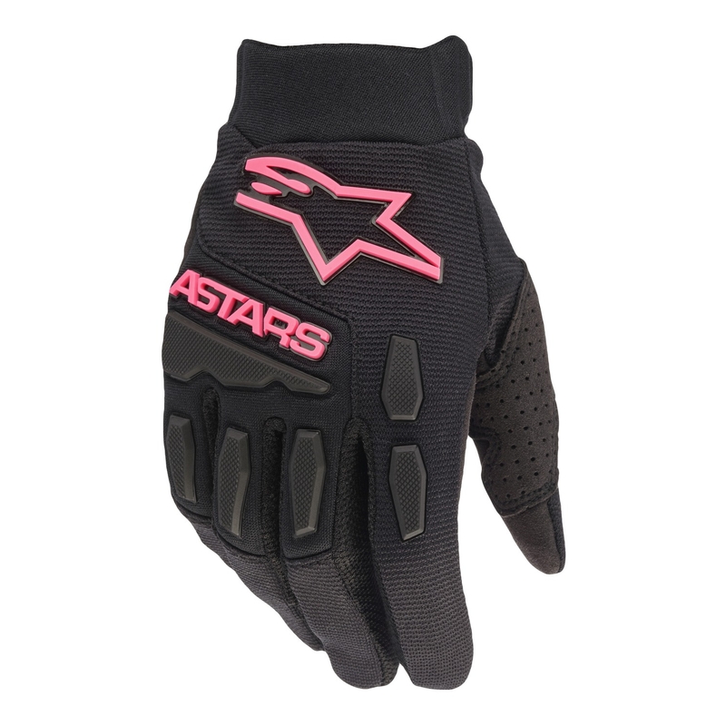 Gants de motocross femme Alpinestars Stella Full Bore, noir et rose
