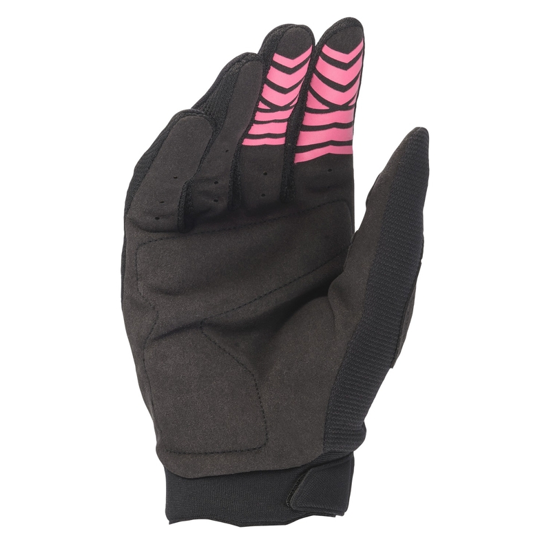 Gants de motocross femme Alpinestars Stella Full Bore, noir et rose