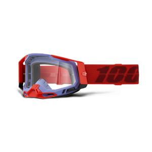 Lunettes de motocross 100% RACECRAFT 2 Cleat plexi clair