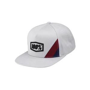 Casquette 100% Cornerstone Snapback blanc