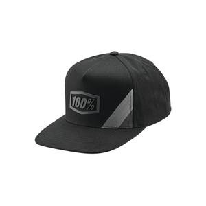 Casquette 100% Cornestone USA Snapback noir-gris