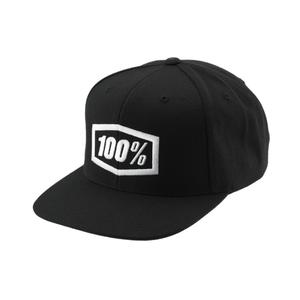 Casquette enfant 100% Icon Snapback noir