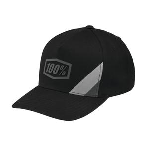 Casquette 100% Cornestone X-Fit noir-gris