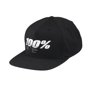 100% Drive Casquette Snapback Noir
