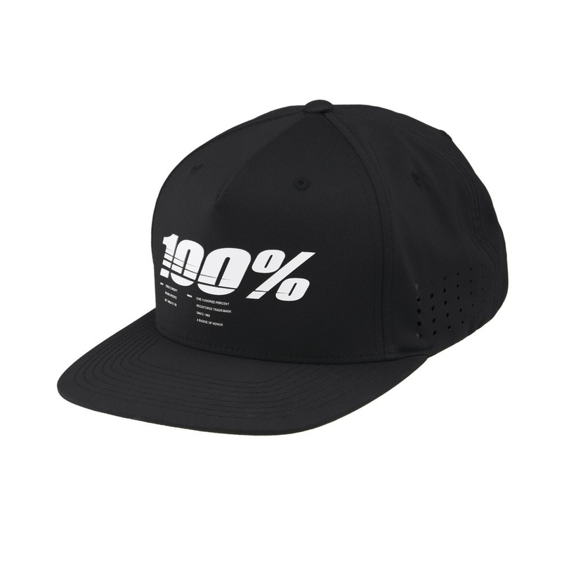 100% Drive Casquette Snapback Noir
