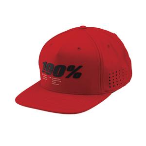 100% Drive Casquette Snapback rouge