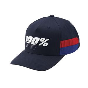 Casquette 100% Loyal X-Fit Snapback bleu