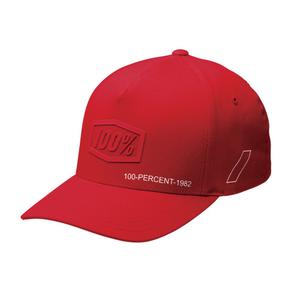 Casquette enfant 100% Shadow Snapback rouge
