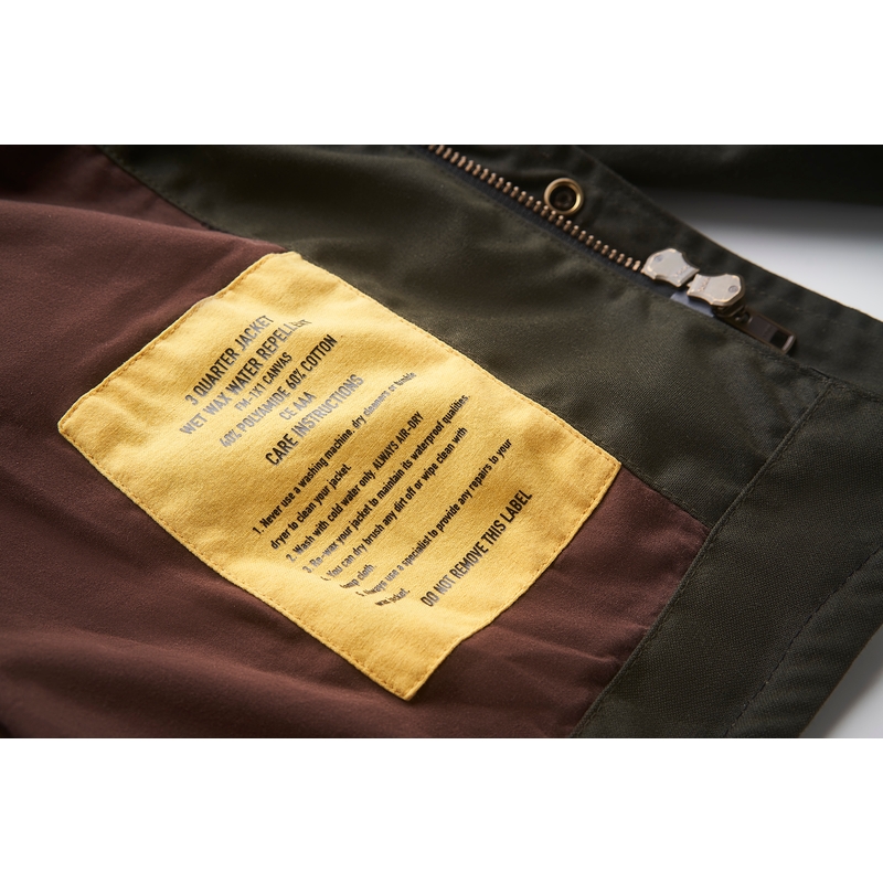 Blouson moto Fuel Bunker vert-noir