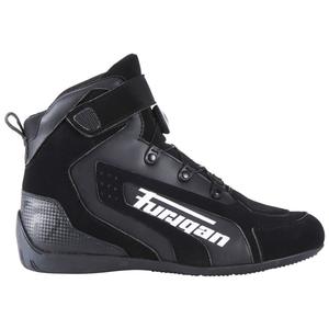 Bottes de moto Furygan V4 Easy D3O noires et blanches