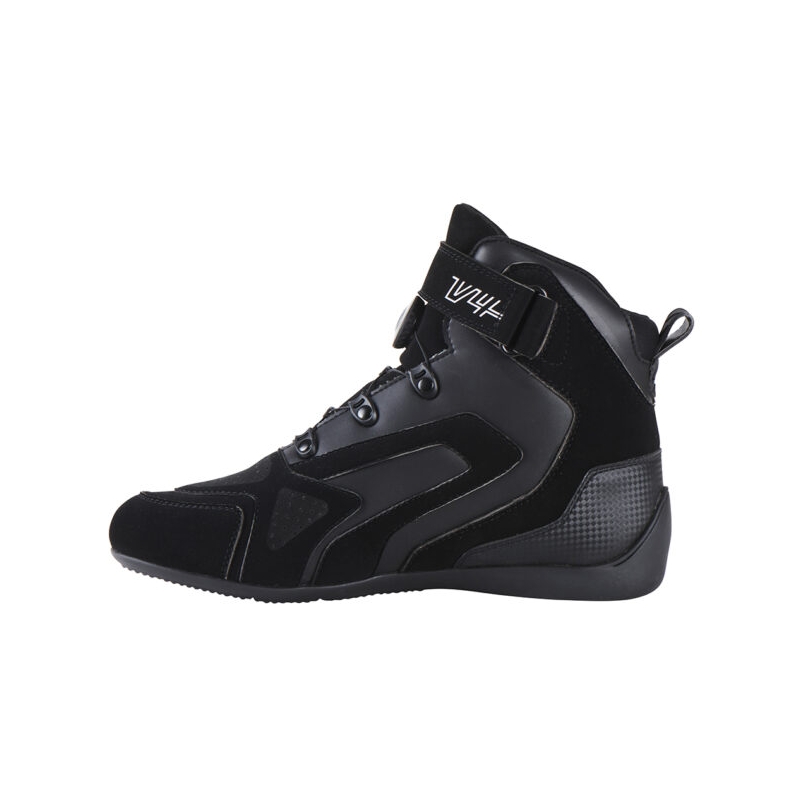 Bottes de moto Furygan V4 Easy D3O noires et blanches