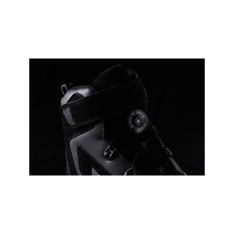 Bottes de moto Furygan V4 Easy D3O noires et blanches