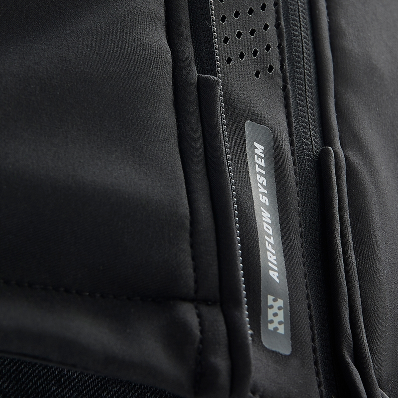 Veste moto Softshell Rebelhorn Slash Noir